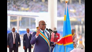 INVESTITURE I SEM FELIX ANTOINE TSHISEKEDI TSHILOMBO PRESIDENT DE LA REPUBLIQUE CHEF DE LETAT [upl. by Nnylsor]