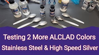 Testing 2 More ALCLAD Colors  Stainless Steel amp High Speed Silver [upl. by Turtle]