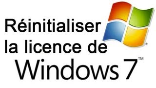 Comment réinitialiser létat de la licence de lordinateur sous Windows 7  How reset license [upl. by Padegs]