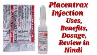 Placentrax 2ml Injection  Placenta Extract Injection  Placentrax Injection Uses Benefits Dosage [upl. by Pozzy810]