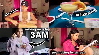 WEEK IN MY LIFE VLOG  I Launched My NEW Business Inventory Preparing For Launch amp More [upl. by Kcirddahc631]