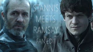 Stannis Baratheon Meets Ramsay Bolton  Fan Edit [upl. by Sallee]