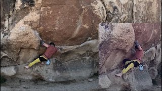 Barefoot FLASH  V0  Gripper’s Traverse [upl. by Ayr]