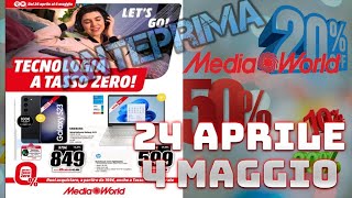 il Volantino MediaWorld dal 24 Aprile al 4 Maggio 2023  Anteprima [upl. by Radford541]