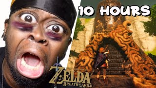 Black Guy Does 25 SHRINES in One VIDEO in Zelda Breath Of The Wild PUNISHMENT Part 11 [upl. by Azarria]