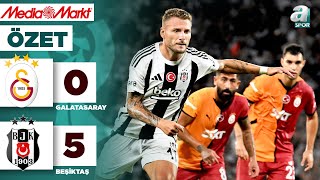 Galatasaray 0 5 Beşiktaş MAÇ ÖZETİ  Süper Kupa 2024  03082024 [upl. by Gurango]