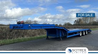 For Sale  New Stock From Sotrex Dennison Tri Axle Sliding Plant Trailer [upl. by Konikow411]