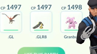 Winning against Cliff with these 1500cp pokémon 🤣😳 [upl. by Nilek]