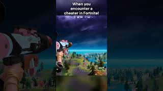 Blatant cheating in Fortnite fortnite gaming shorts cheating hacks pc [upl. by Cloots]