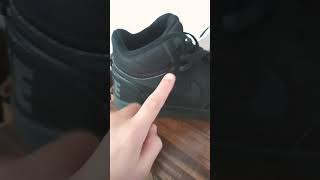 Fully blacking out my nikes [upl. by Liu]