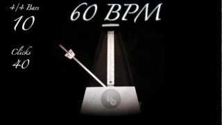 60 BPM Metronome [upl. by Latsyk166]