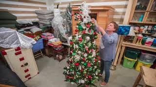 Christmas tree decorating at high speed for the Festival of Trees [upl. by Verras]