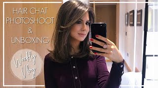 HAIR CHAT Colour Cut amp Styling HOMEWARE UNBOXING amp PHOTOSHOOT  Weekly Vlog  JASMINA PURI [upl. by Ablem]