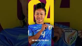 CONGRATULATIONS ASHALATA DEVI ashalatadevi footballvideos indiafootball womensfootball [upl. by Oivat466]