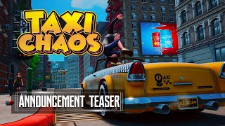 Taxi Chaos Announcement Teaser Ps4 Xbox One Switch [upl. by Lirrad151]