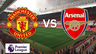 MAN UTD VS ARSENAL  HATTRICK HERO HAVERTZ IN 6 GOAL THRILLER  PREMIER LEAGUE 2324  fc24 [upl. by Hudnut]