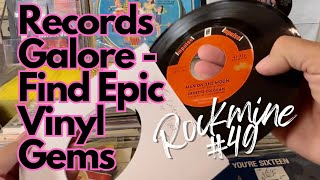 Records Galore  Find Epic Vinyl Gems • RockMine  49 RockMine ✌️👍🏻🎶😎 [upl. by Atsyrk]