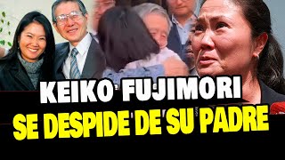 KEIKO FUJIMORI SE DESPIDE DE SU PADRE Y CONFIRMA SU PARTIDA A LOS 86 AÑOS [upl. by Ralyat292]