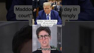 Maddow Interesting day in court with jury seemingly losing interest [upl. by Haikezeh]