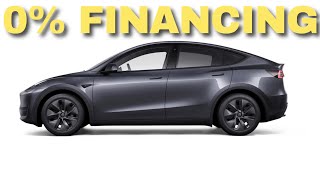 0 Financing is BACK for Tesla Model Y  USA [upl. by Sadnak213]