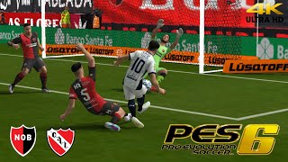 NEWELLS vs INDEPENDIENTE  LIGA PROFESIONAL  PES 6 [upl. by Oirottiv897]