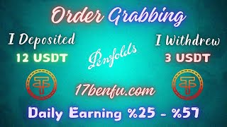 New USDT Earning Website Best Order Grabbing Site ordergrabbing usdtearningplatform 17benfu [upl. by Marcello253]