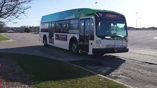 The Ryde 2021 Proterra ZX5 35 108 On Route 86 [upl. by Nimsay]