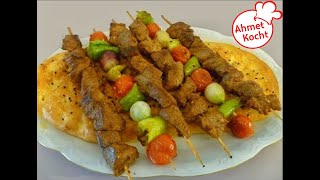 Rezept Şiş Kebap  Ahmet Kocht  türkisch kochen  Folge 53 [upl. by Nathaniel692]