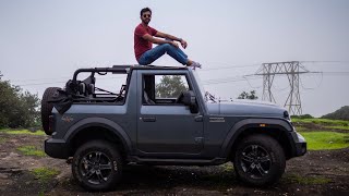 Mahindra Thar Diesel Automatic  SoftTop Convertible Is Cool  Faisal Khan [upl. by Locin704]