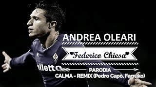 FEDERICO CHIESA  PARODIA CALMA REMIX Pedro Capò Farruko [upl. by Atinihs465]