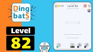 Dingbats Level 82 Crystal Walkthrough [upl. by Oler]