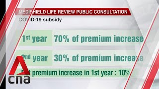 MediShield Life premiums set to rise by up to 35 [upl. by Anaibaf]