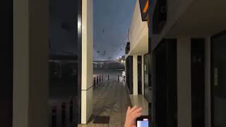 Scenes in Valencia Spain as a storm forms a tornado [upl. by Ecnerwal]