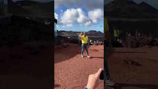 Wasserdampfexplosion im Nationalpark Timanfaya am 01112024 [upl. by Norene]