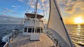 Brisbane to the Pittwater on my friend’s classic Moreton Bay cruiser Lorellen [upl. by Candi]