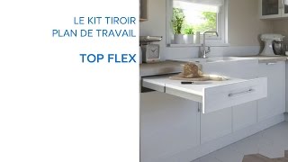 Kit tiroir plan de travail Topflex 679075 Castorama [upl. by Isbel349]