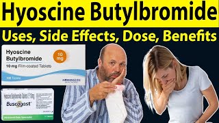 Hyoscine Butylbromide 10mg ताकत प्रभाव खुराक  Buscogast 10mg Tablet  Uses Side Effects Dose [upl. by Branden]