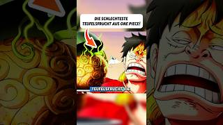 Die SCHLECHTESTE Teufelsfrucht aus One Piece shortvideo onepiece [upl. by Ahsirk36]