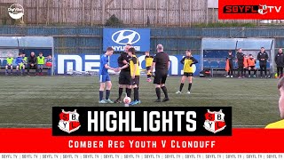 Comber Rec Youth v Clonduff  Under 13 Seventh Knockout Cup Final  April 2024 [upl. by Erastatus]