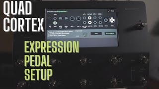 Quad Cortex  How to set up EXPRESSION Pedals and WHAMMY [upl. by Oiliruam]