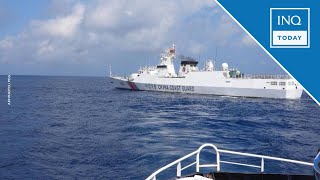 China Coast Guard ship spotted ‘cruising’ just outside Manila Bay  INQToday [upl. by Ifill633]