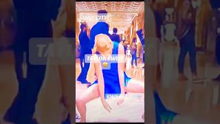 Watch Taylor Swift Dance To Soak City 310Babii taylorswift soakcity 310babii dancevideo fypp [upl. by Akemehs]