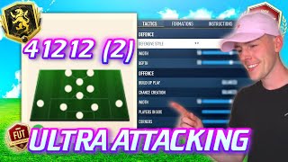 BEST 41212 2 CUSTOM TACTICS IN FIFA 23 ULTIMATE TEAM [upl. by Kere]