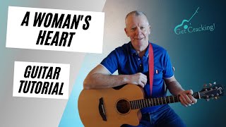 How to play A Womans Heart  guitar lesson  Irish ballads and folksongs [upl. by Attennaej948]