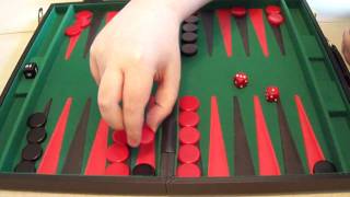 How To Play  Backgammon  The Basics  Playing a Holding Game [upl. by Celisse]