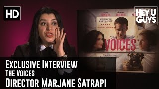 Director Marjane Satrapi Exclusive Interview  The Voices [upl. by Boatwright]