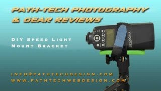 DIY Speed Light Mount Bracket [upl. by Ateikan]