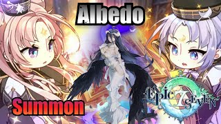 Albedo Summon  Epic Seven [upl. by Crescentia266]