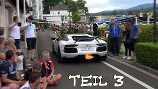 20 Sportwagentreffen Velden 2018  Teil 3  Die Parade amp Viel SOUND [upl. by Ynnhoj]