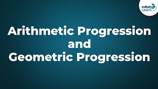 Arithmetic Progression and Geometric Progression  Dont Memorise  GMATGRECATBank POSSC CGL [upl. by Julienne]